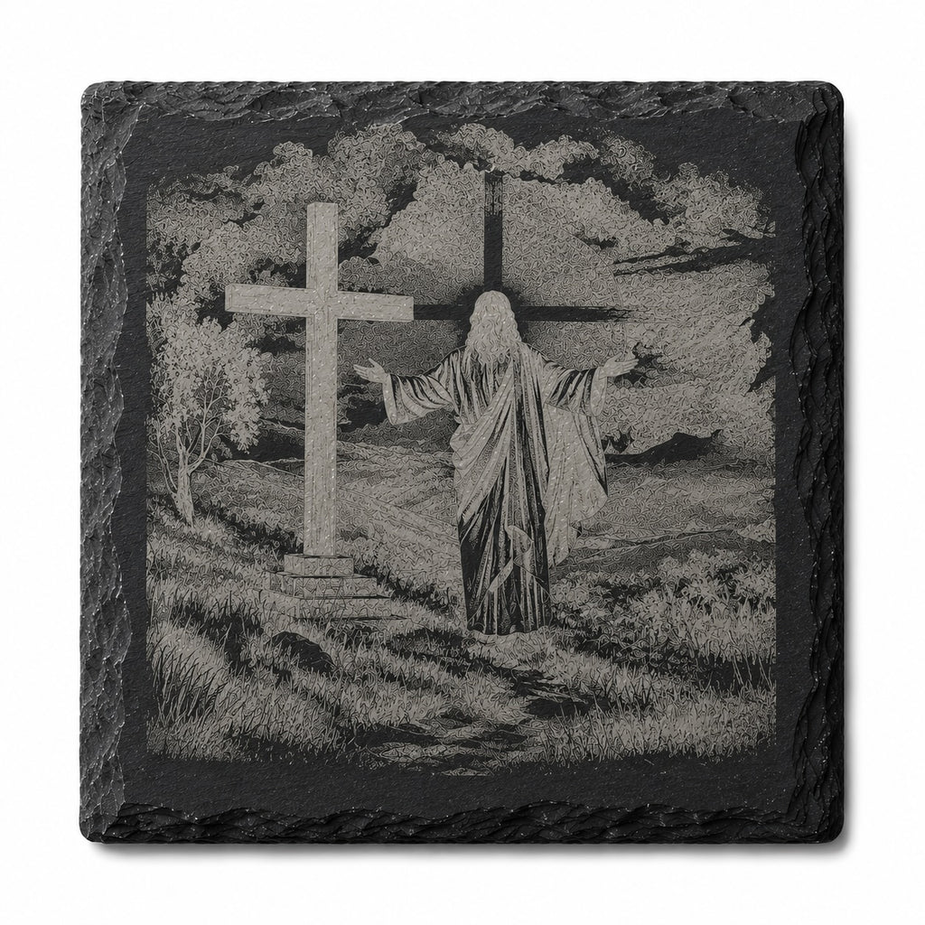 Engraved Slate Tiles